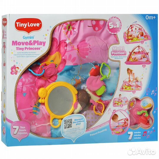 Развивающий коврик Tiny Love принцесса