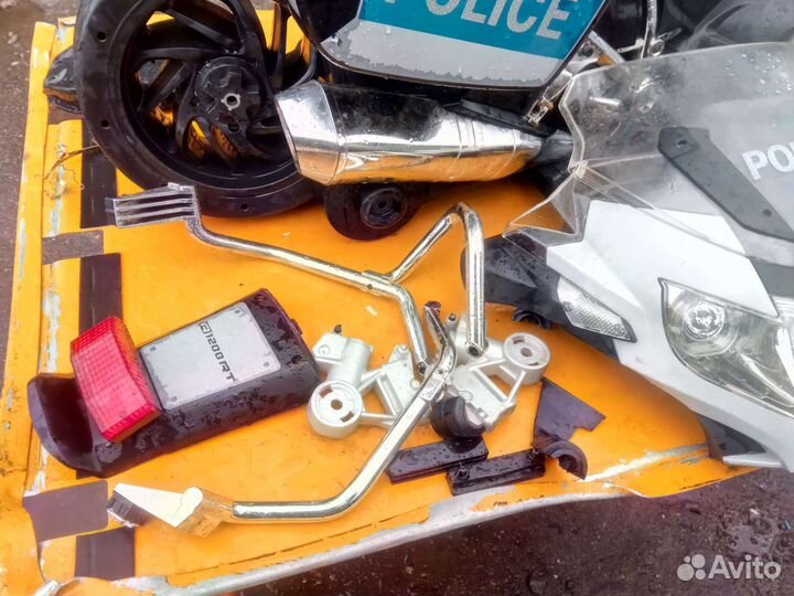 Детский электромотоцикл, на з/ч