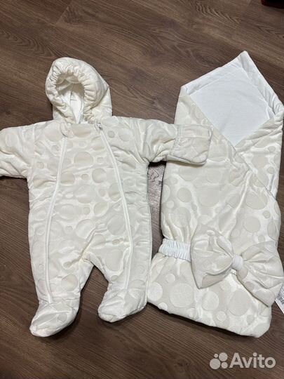 Комплект на выписку осенний Новый