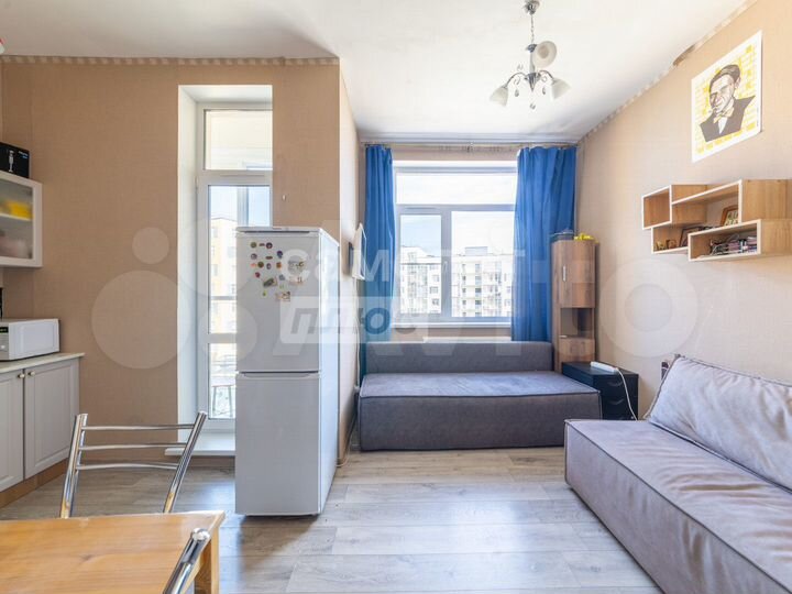 Квартира-студия, 23,4 м², 16/17 эт.