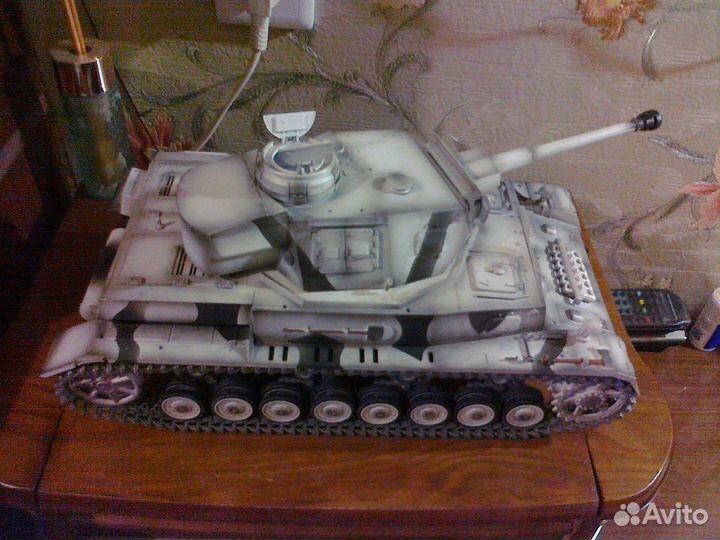 Радиоуправляемый немецкий Танк Panzer IV из метала