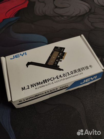 Переходник M2 nvme - PCI-E 3.0/4.0