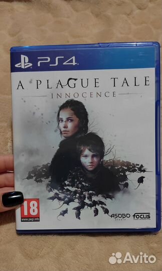 A plague tale innocence PS4 диск