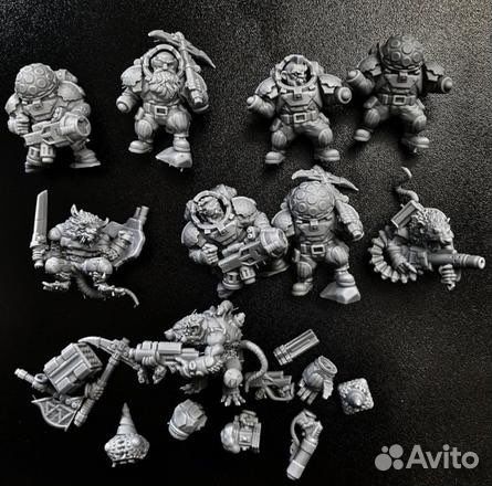 3D печать миниатюр warhammer 40000, DnD