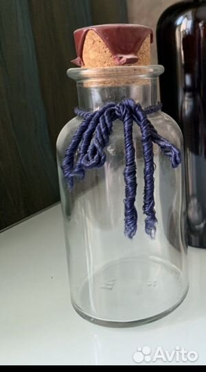 Набор Стеклянная бутылка, банка