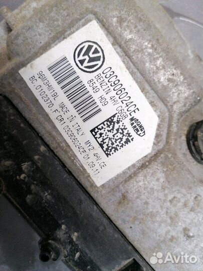 Блок управления двигателем Skoda Fabia 5J2 1.4