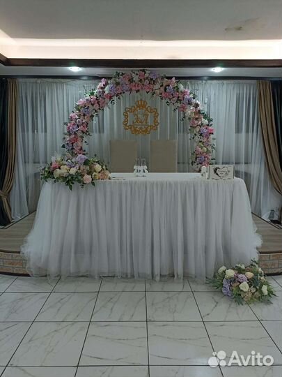 Оформление свадьбы, банкета, регистрации
