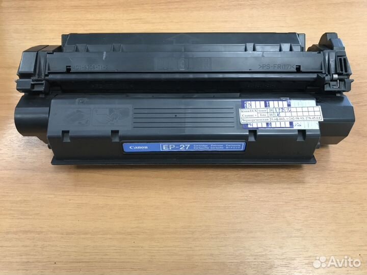 Картриджи Canon EP-27 б/у