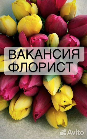 Вакансия флорист Сочи