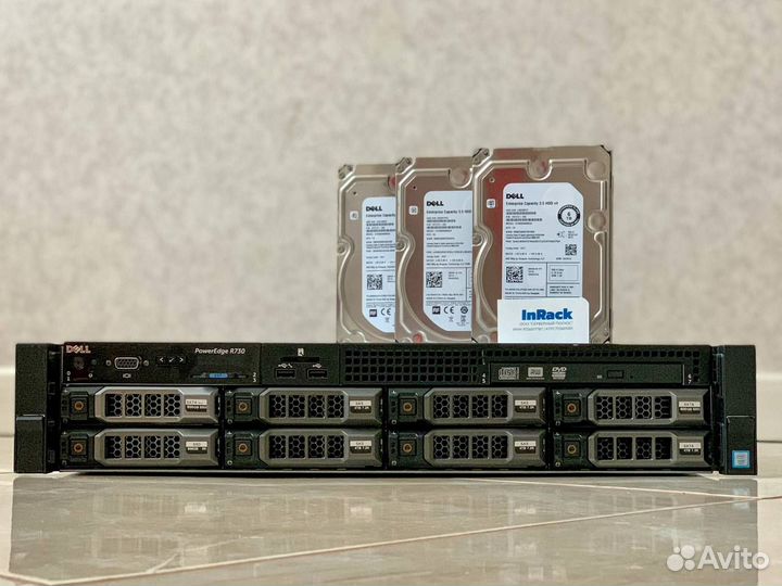 Сервер Dell R730 8LFF 2x E5-2660v4 128GB