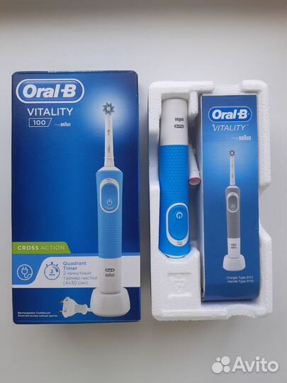 Электрическая зубная щетка oral-b Braun