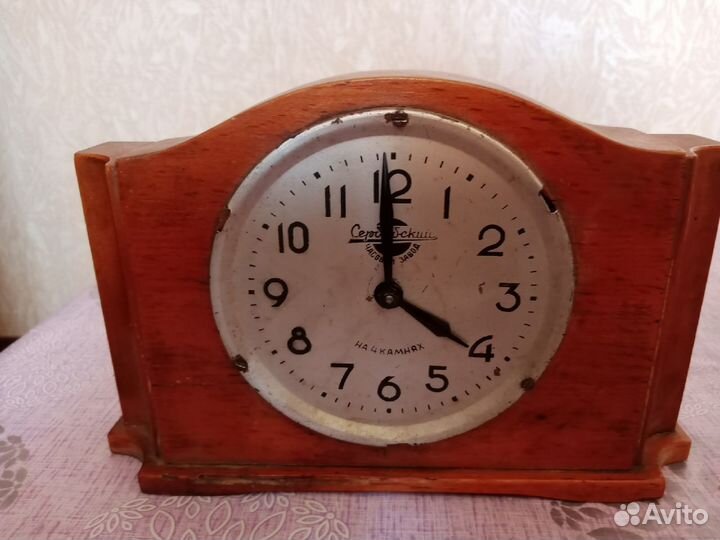 Часы настольные механические счз
