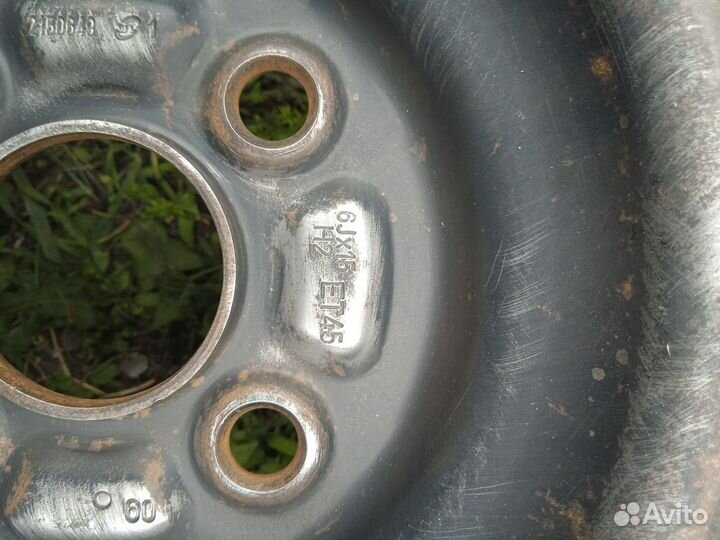 Штамповки диски р 15