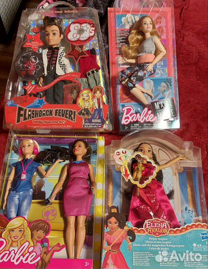 Куклы Barbie, Bratz и Disney Elena