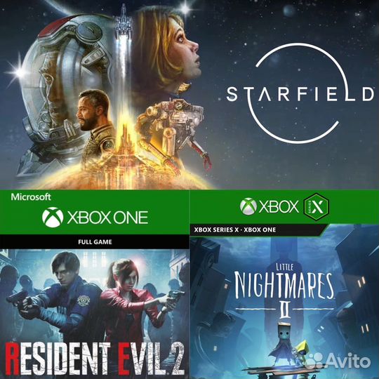 Xbox one/series любые игры + подписки