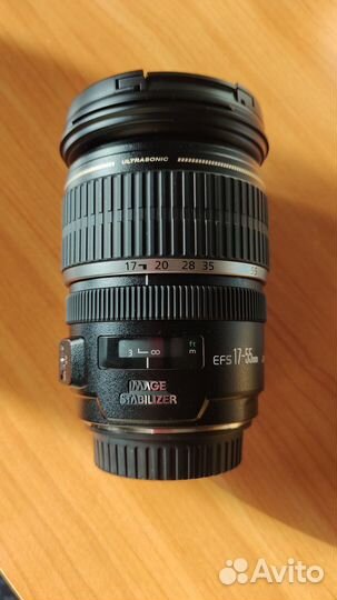 Объектив Canon EF-S 17-55mm f/2.8 IS USM