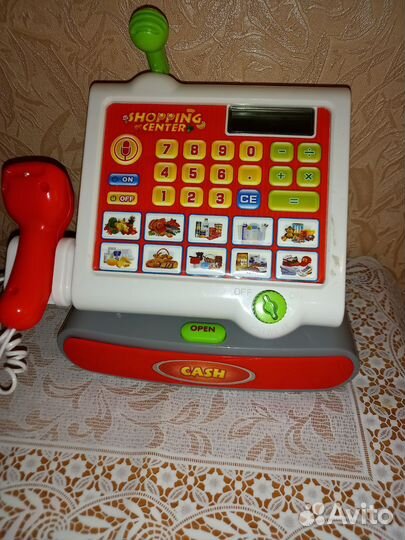 Детская игрушечная касса