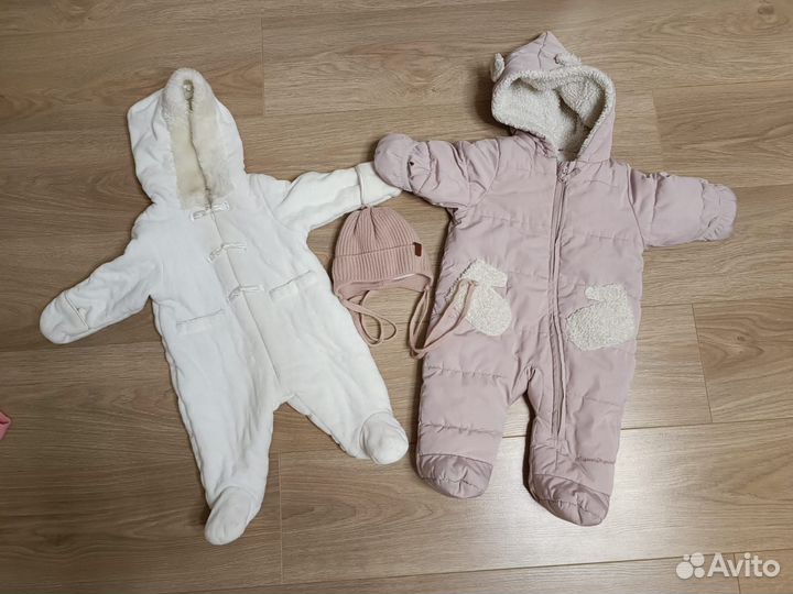 Вещи пакетом на девочку 62-68