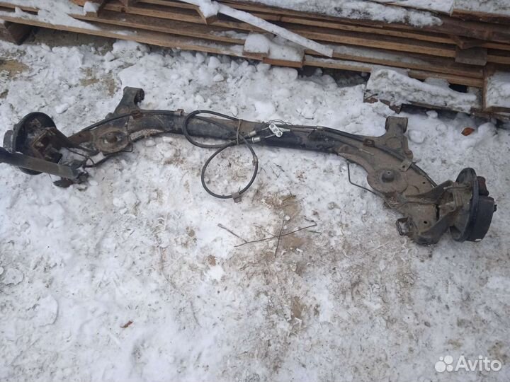 Балка задняя chevrolet lanos