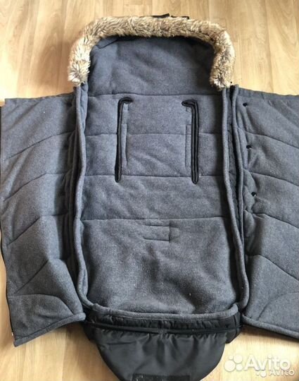 Зимний конверт в коляску