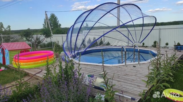 Купол для бассейна. Тент для бассейна
