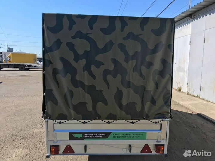 Прицеп легковой 2-х осный 3,5х1,5 с тентом аэро