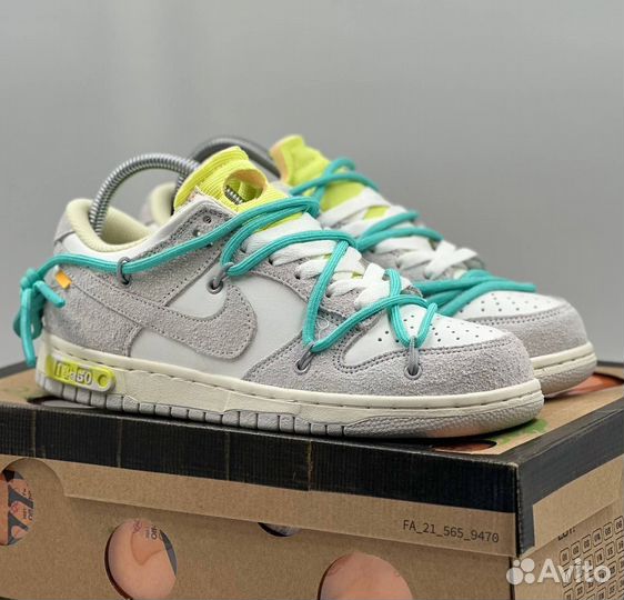 Кроссовки Nike Dunk Low off white