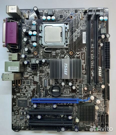 Материнская плата, процессор