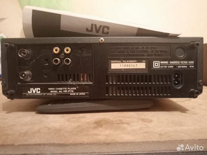 Видеоплеер JVC HR-P7A япония