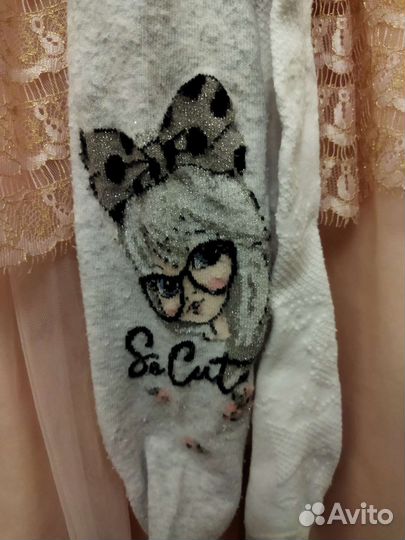 Колготки белые детские