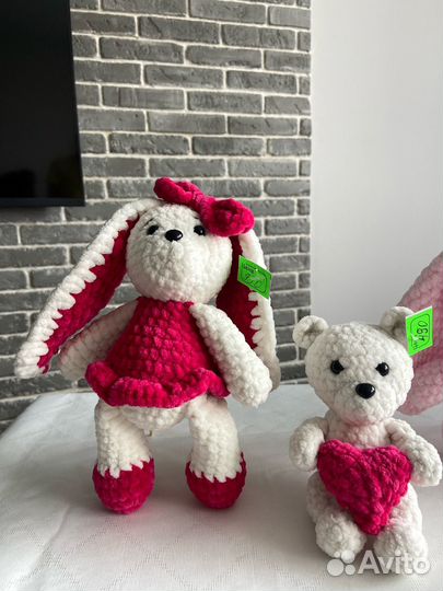 Вязаные игрушки ручной работы на заказ