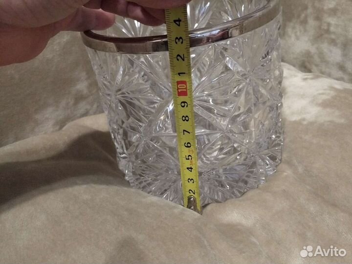 Ваза хрусталь