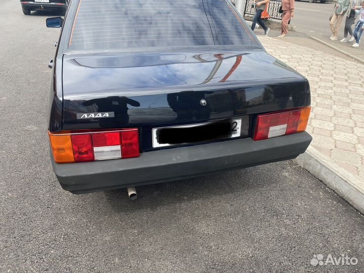 Задний бампер ваз 21099