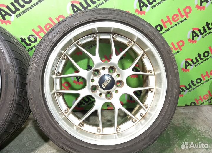 Колеса BMW BBS кованые R18 5*120 goodyear лето