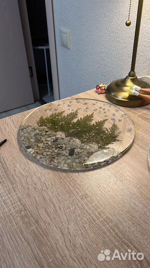 Поднос ручной работы