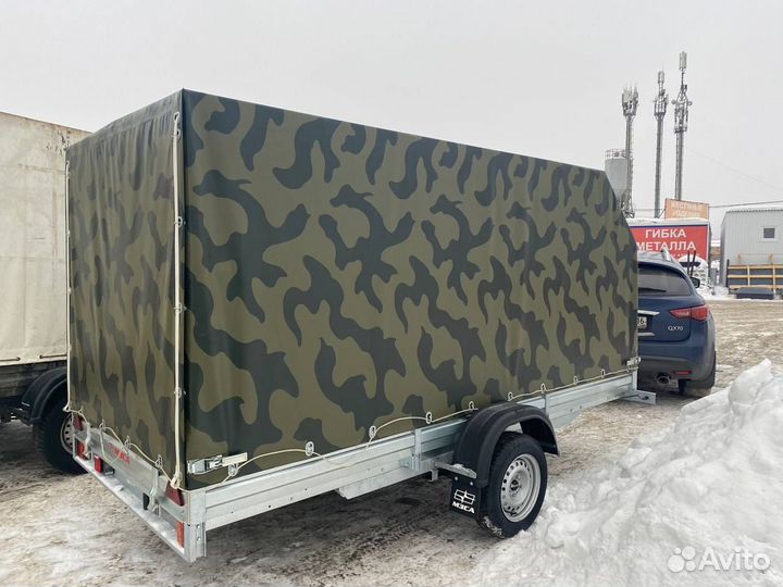 Прицеп для перевозки с тентом аэро 150 см. г/п 478