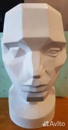 Гипсовая голова