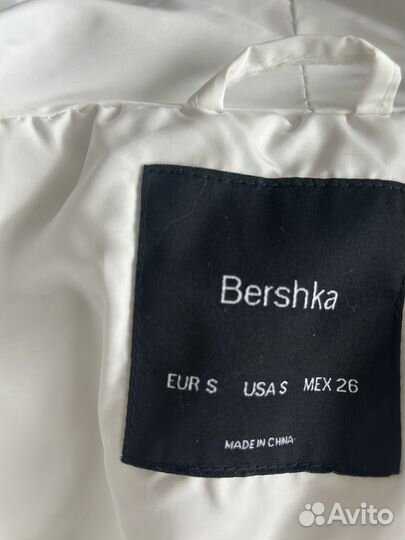 Пуховик женский bershka