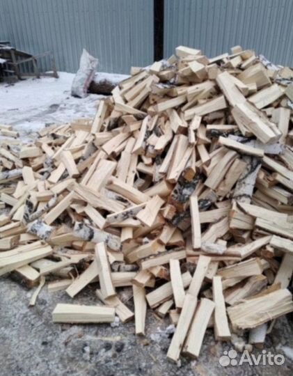 Сухие березовые дрова