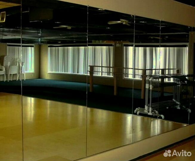 В спортзал зеркало