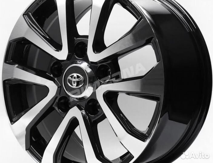 Литой диск в стиле Toyota R20 6x139.7. Новые диски