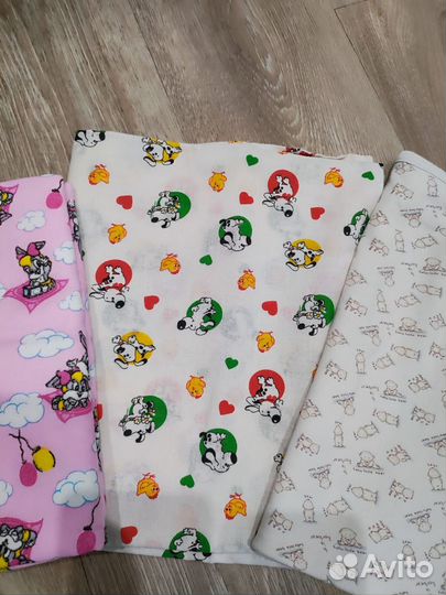 Пелёнки фланелевые пакетом