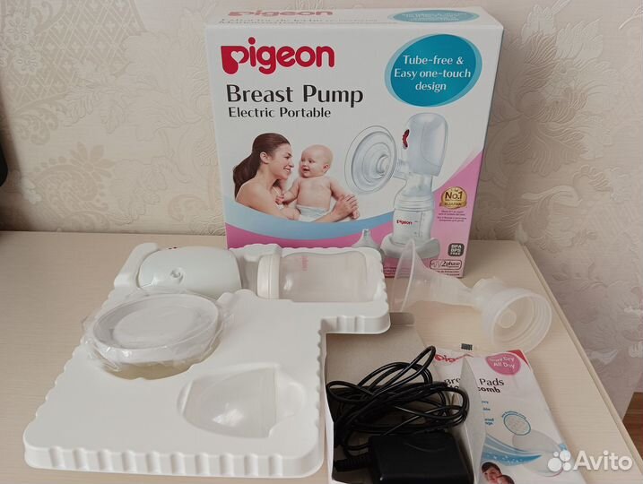 Молокоотсос Pigeon электрический портативный