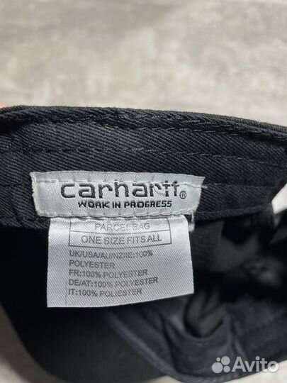 Винтажная бейсболка Carhartt