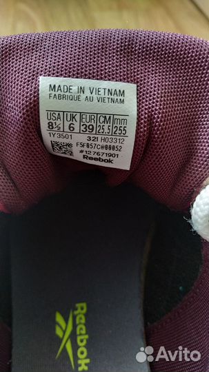 Кроссовки, кеды Reebok женские 38 размер