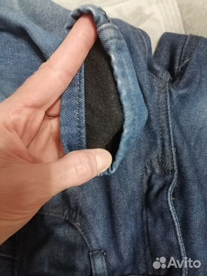 Джинсы 104 (4 года) утеплённые