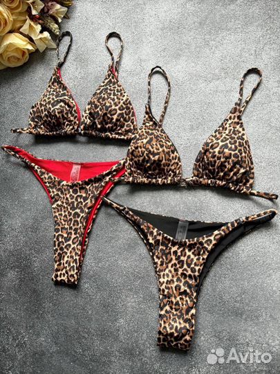 Купальник леопардовый