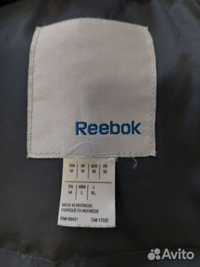 Пуховик Reebok оригинал