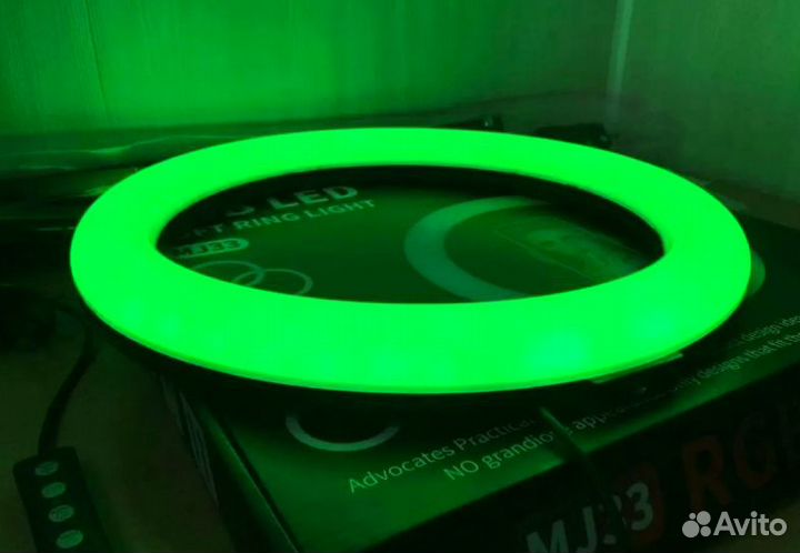 Кольцевая Лампа Цветная