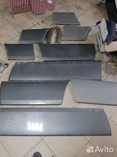 Mercedes 124 молдинги (листва)